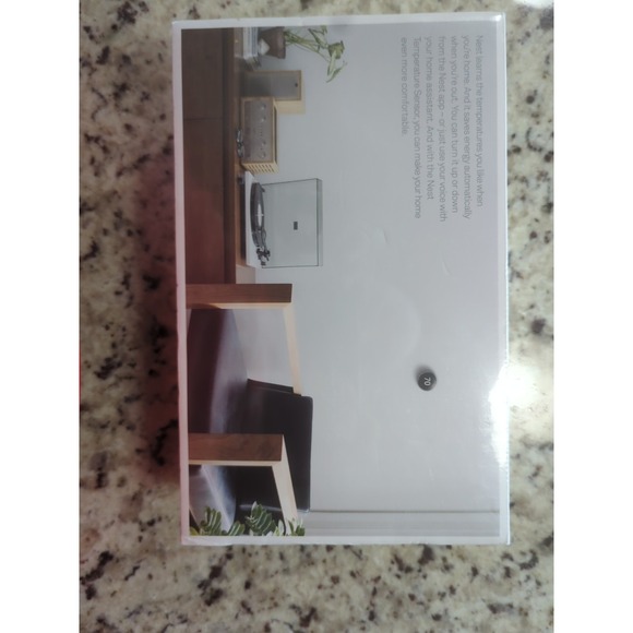 Brand New BNIB Google Nest BH1253-US Thermostat Sensor Silver w/ 1 Temp Sensor - Picture 7 of 9